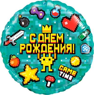 Круг Game Time, Пиксели